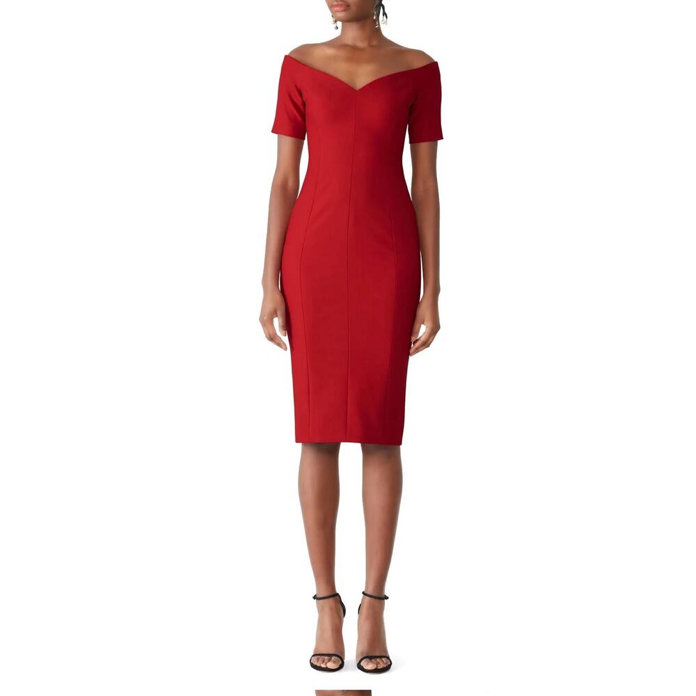 Cinq A Sept Red Crimson Birch Dress 2